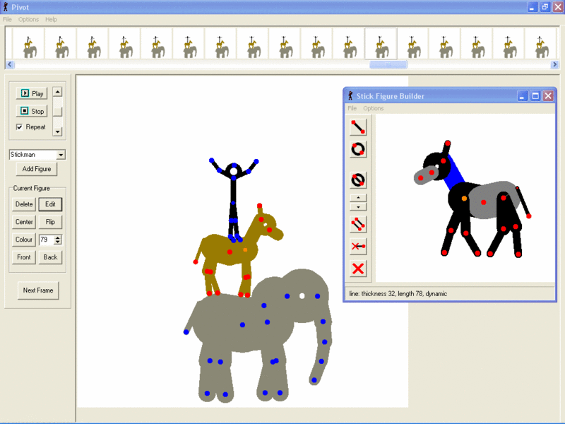 Pivot Stickfigure Animator Screenshot